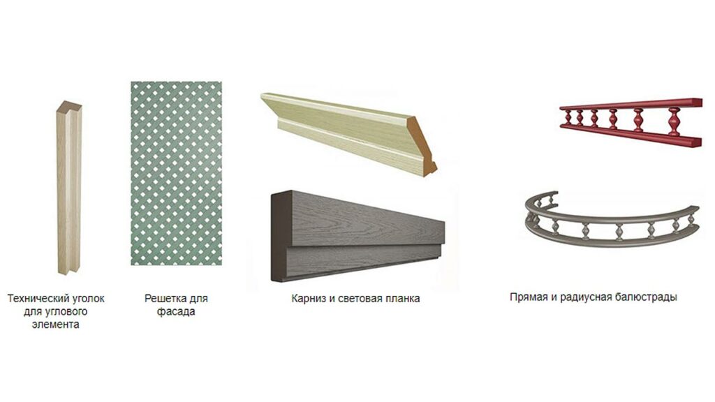 Дополнительные элементы оформления кухонного гарнитура
