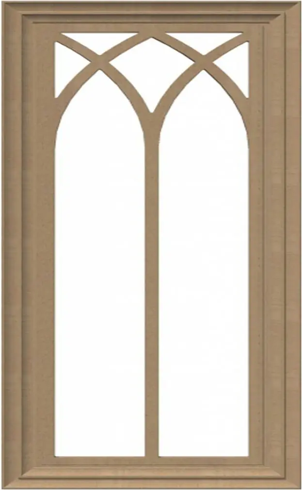 Fasad s perepletom gotika i
